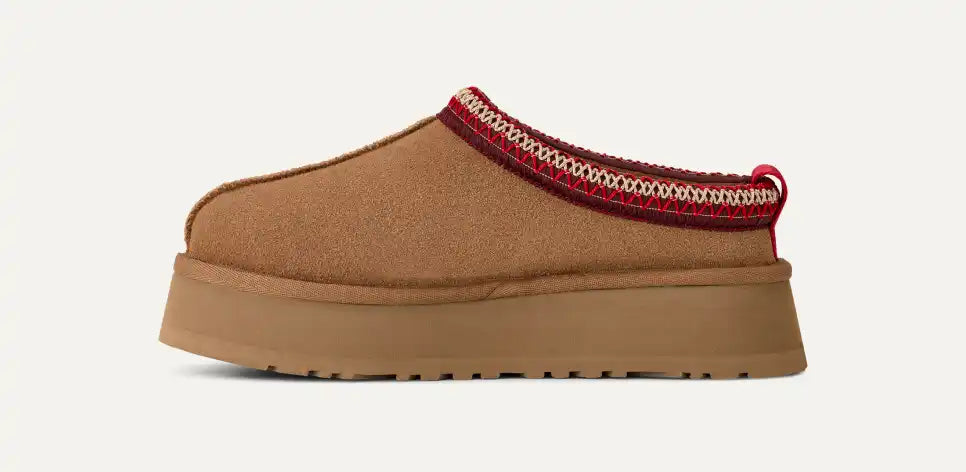 Comfortable Tazz Slipper in Chestnut color for casual wear.