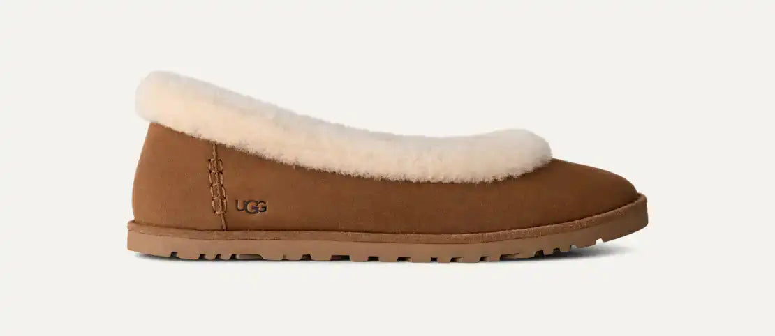Zora Ballet Flats Chestnut