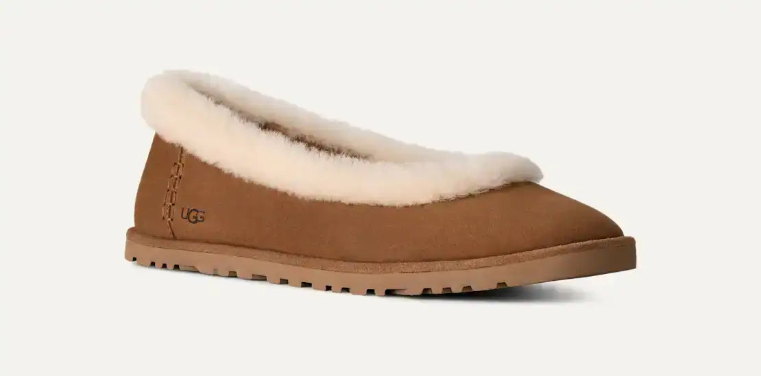 Zora Ballet Flats Chestnut