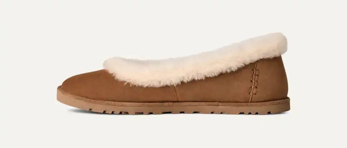Zora Ballet Flats Chestnut