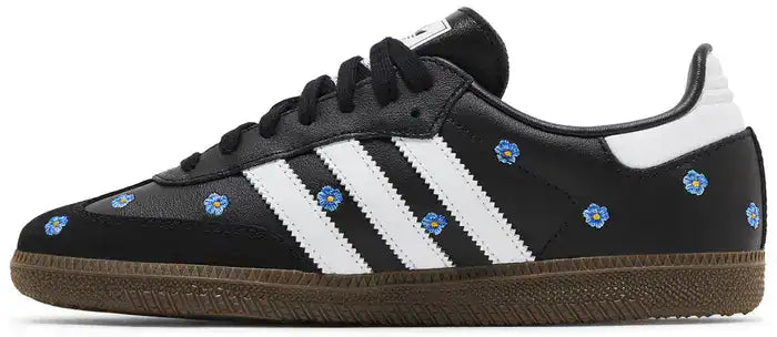 adidas Samba Light Blue Floral Core Black