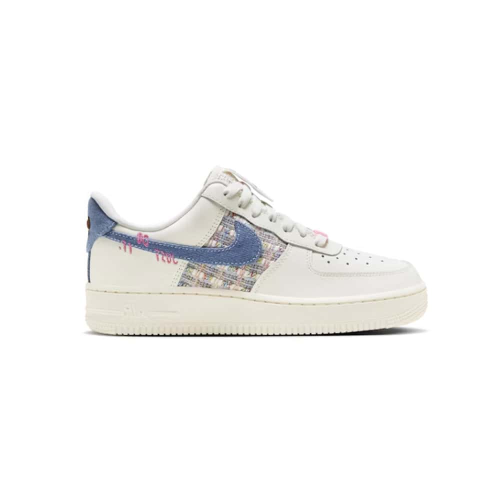 Nike Air Force 1 07 LX Denim Swoosh Boucle