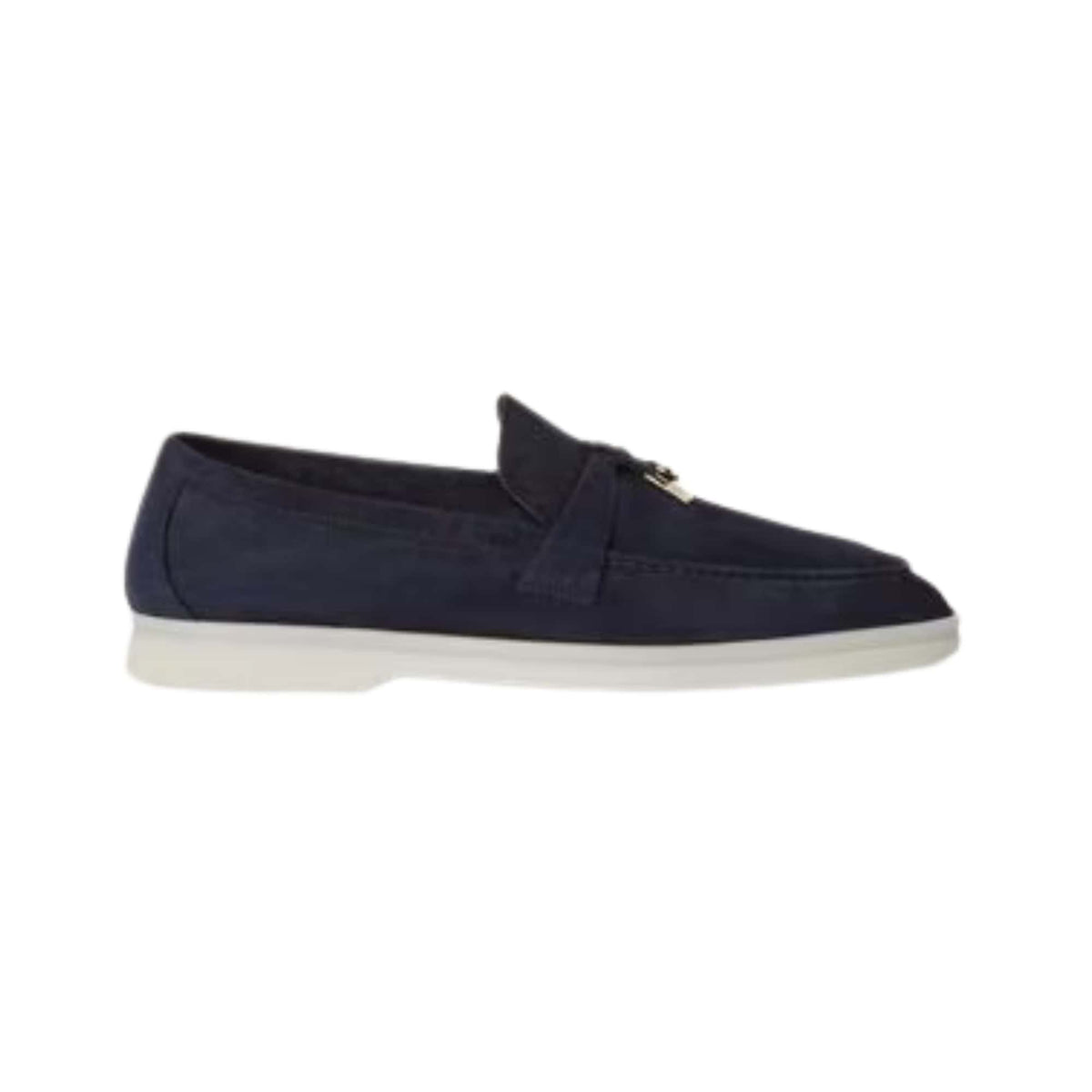 Loro Piana Summer Charms Walk Loafer Suede Argo