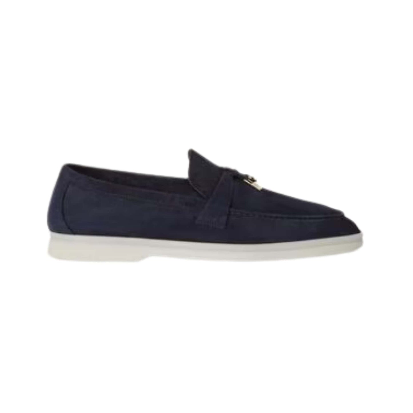 Loro Piana Summer Charms Walk Loafer Suede Argo