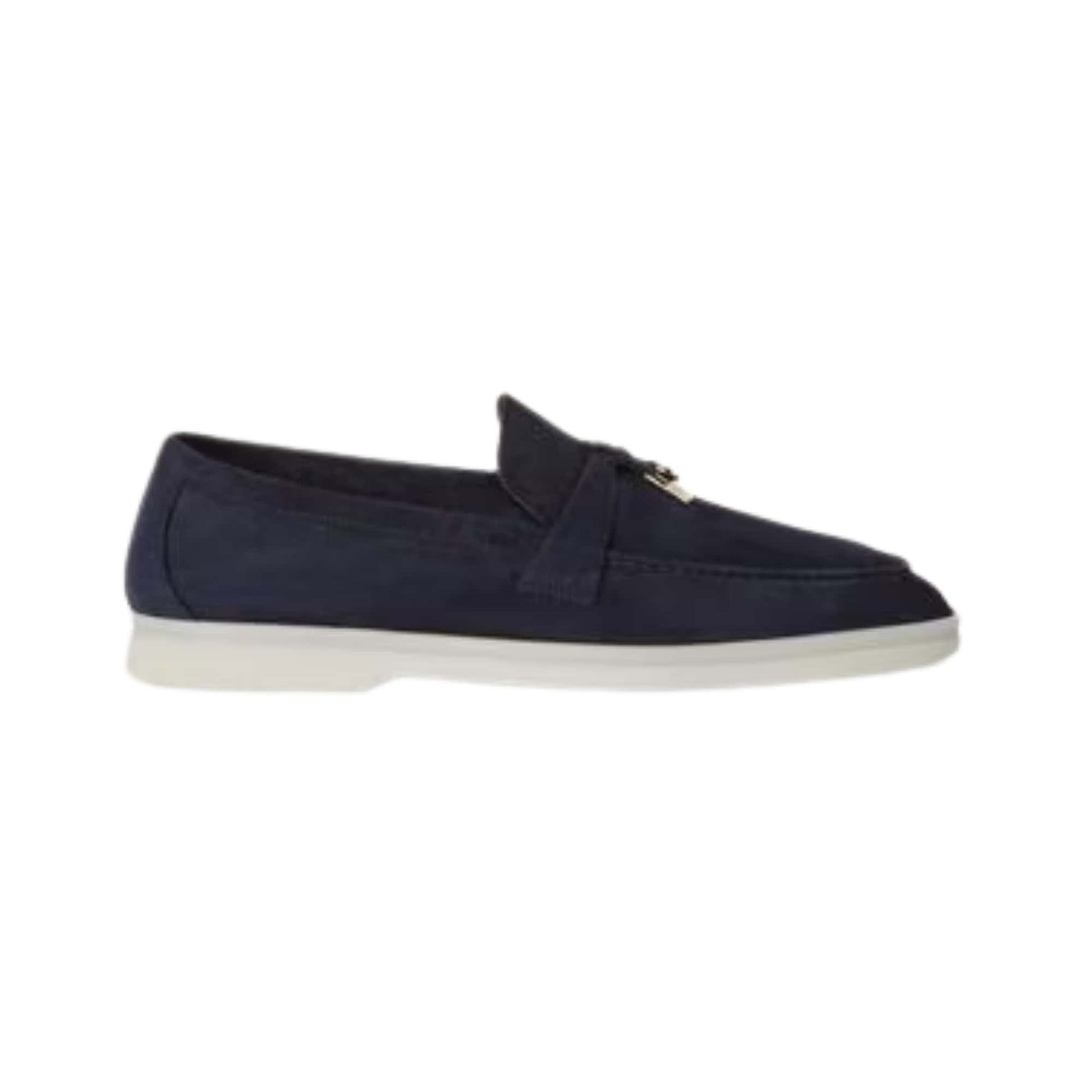 Loro Piana Summer Charms Walk Loafer Suede Argo