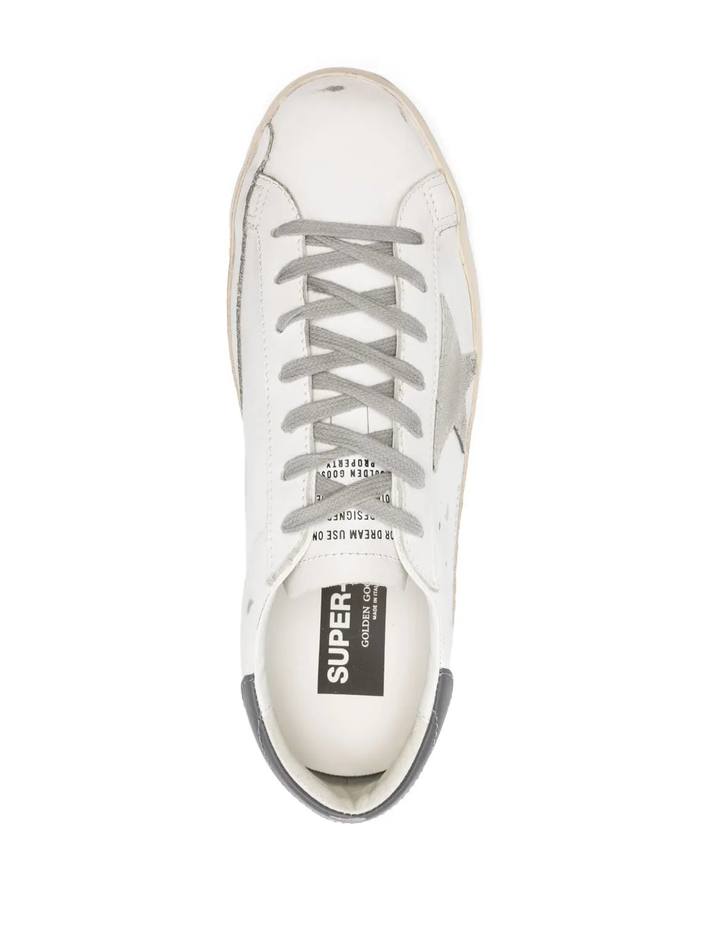 Golden Goose Super-Star Distressed Sneakers
