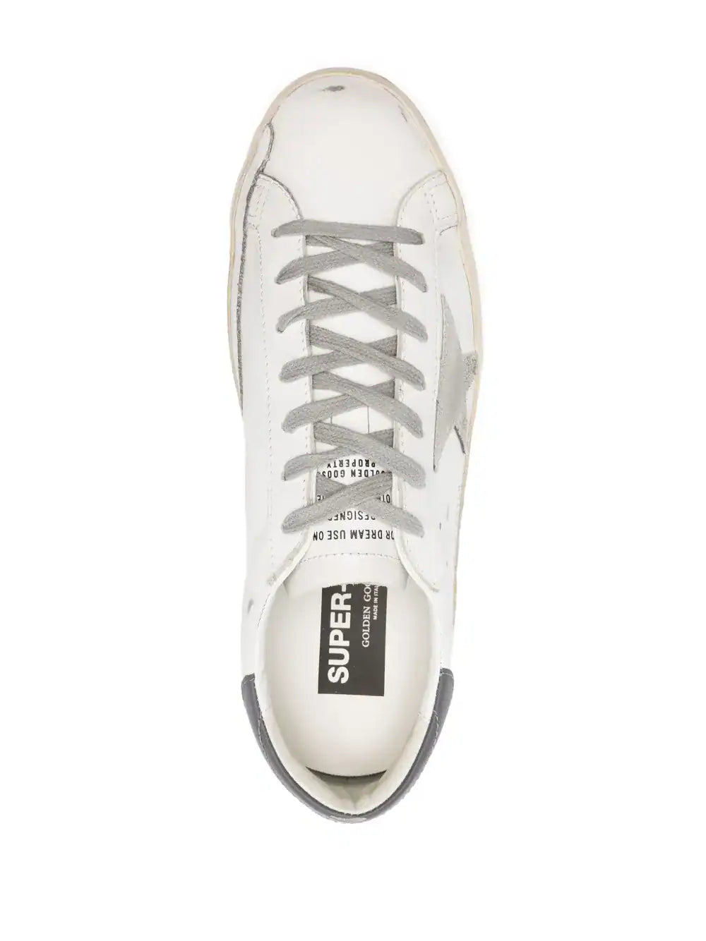 Golden Goose Super-Star Distressed Sneakers
