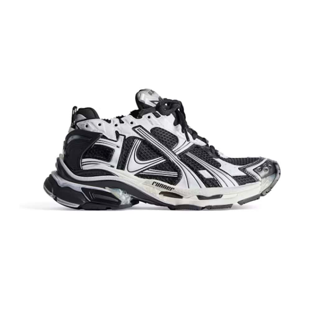 Balenciaga Runner Black White