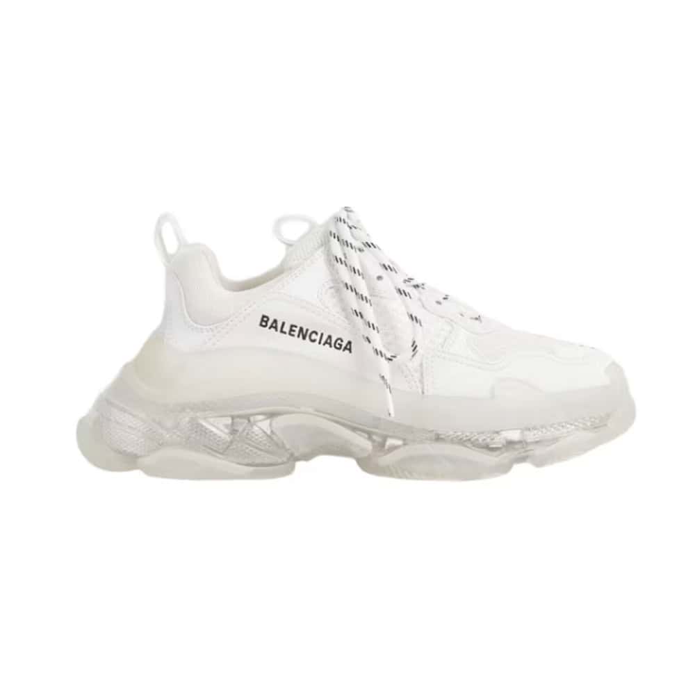 Balenciaga Triple S Clear Sole White