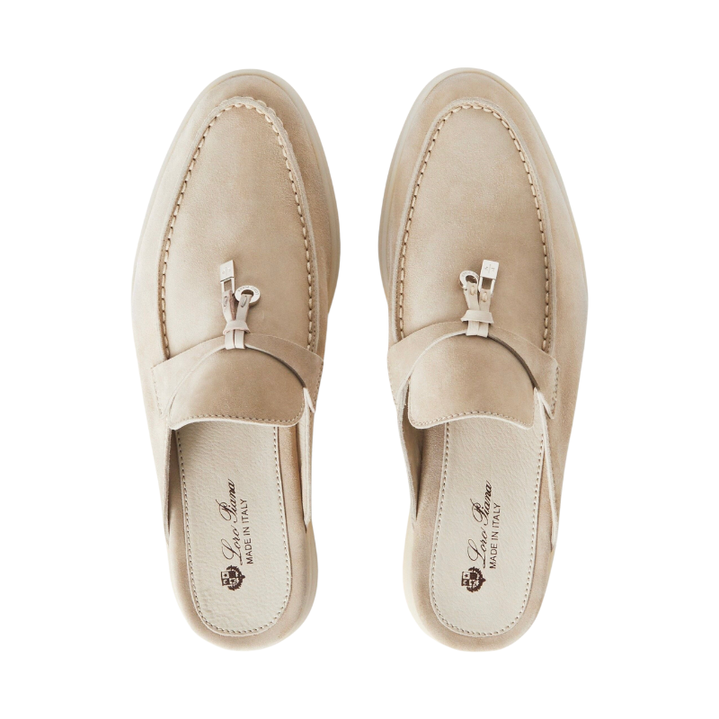 Loro piana Babouche Charms Walk Loafer 'Linen'