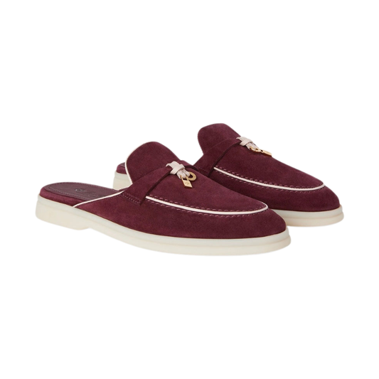 Loro piana Summer Charms Walk Loafer 'burgundy'