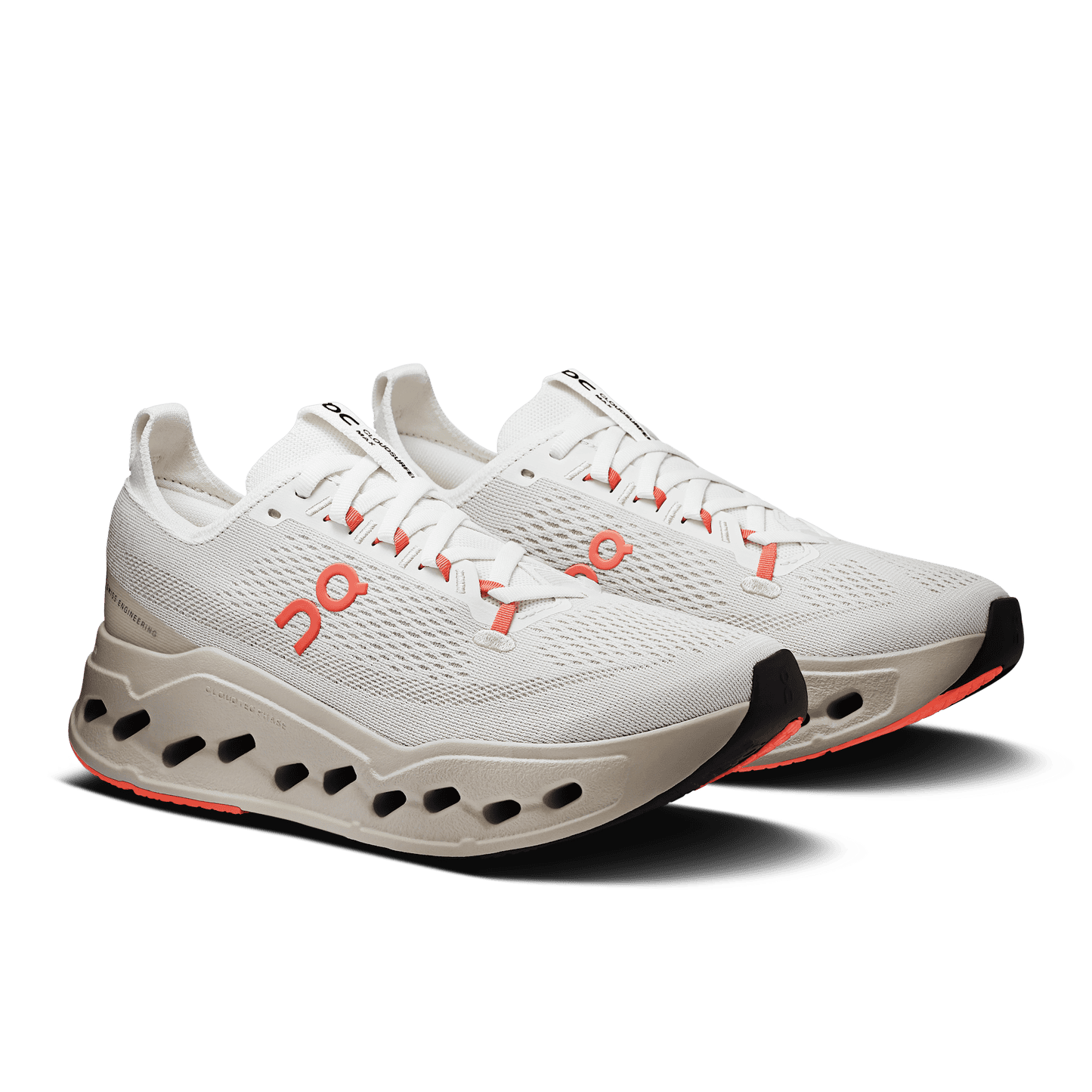 On Cloudsurfer Max - Ivory / Salmon