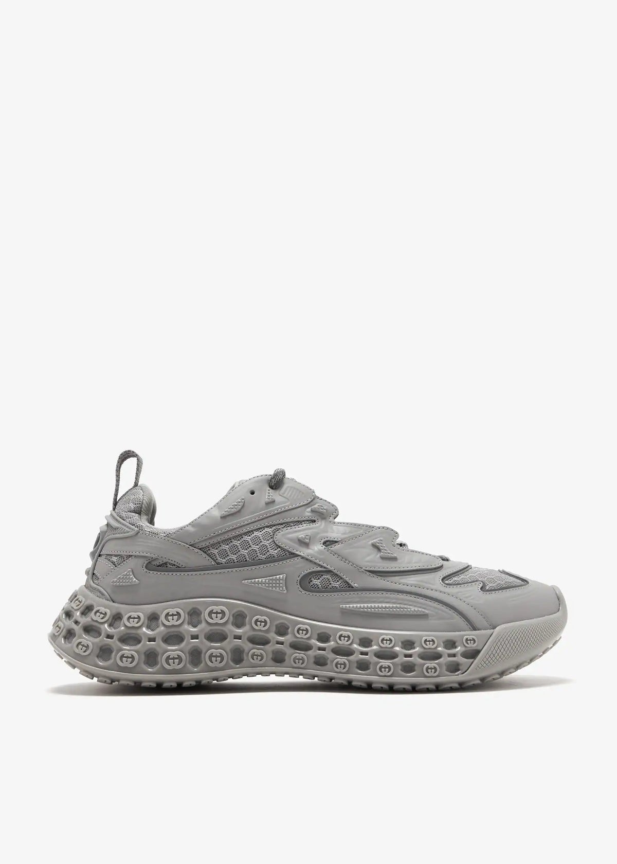 Gucci Cub3d Trainer Grey Mesh Sneakers