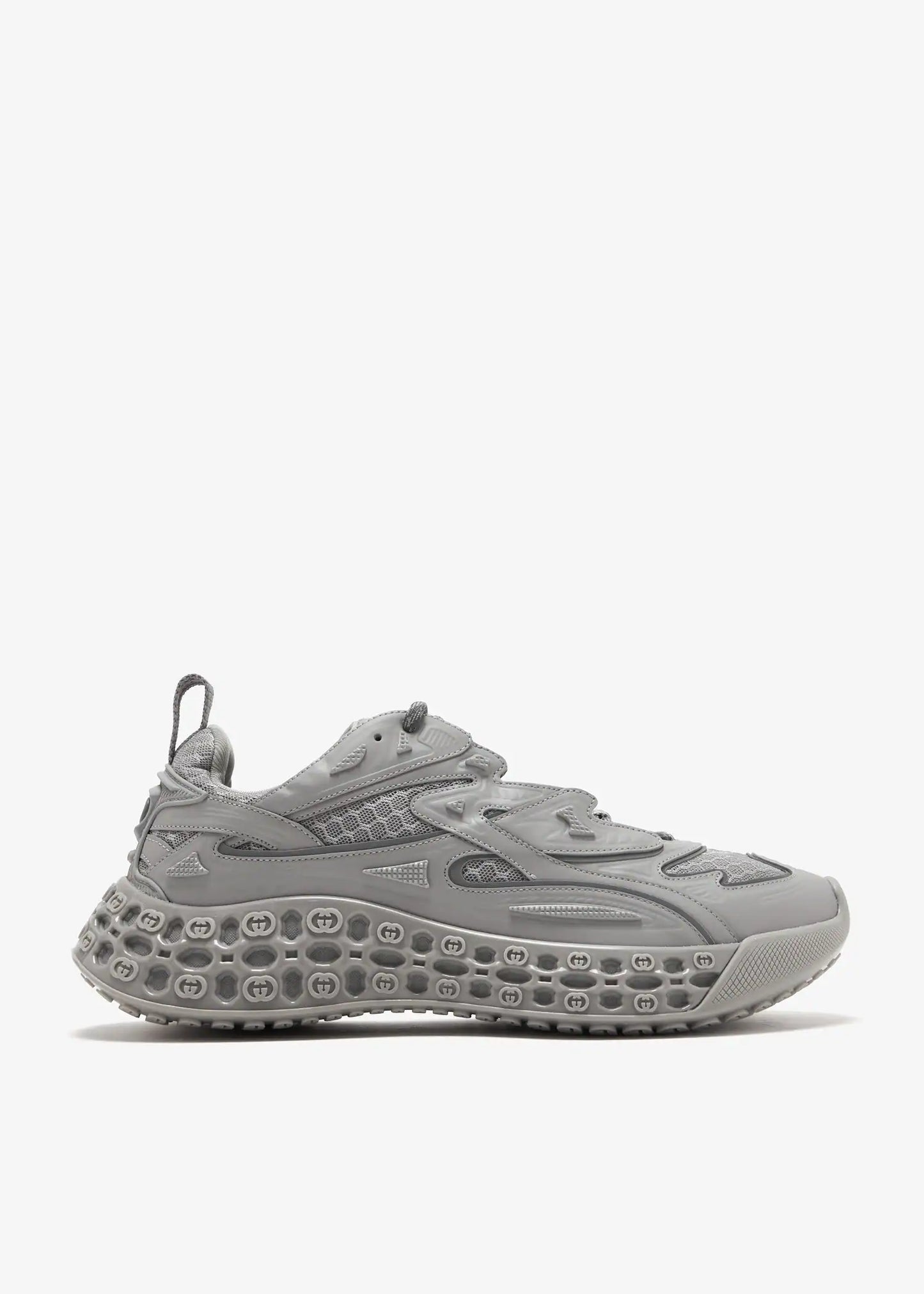 Gucci Cub3d Trainer Grey Mesh Sneakers
