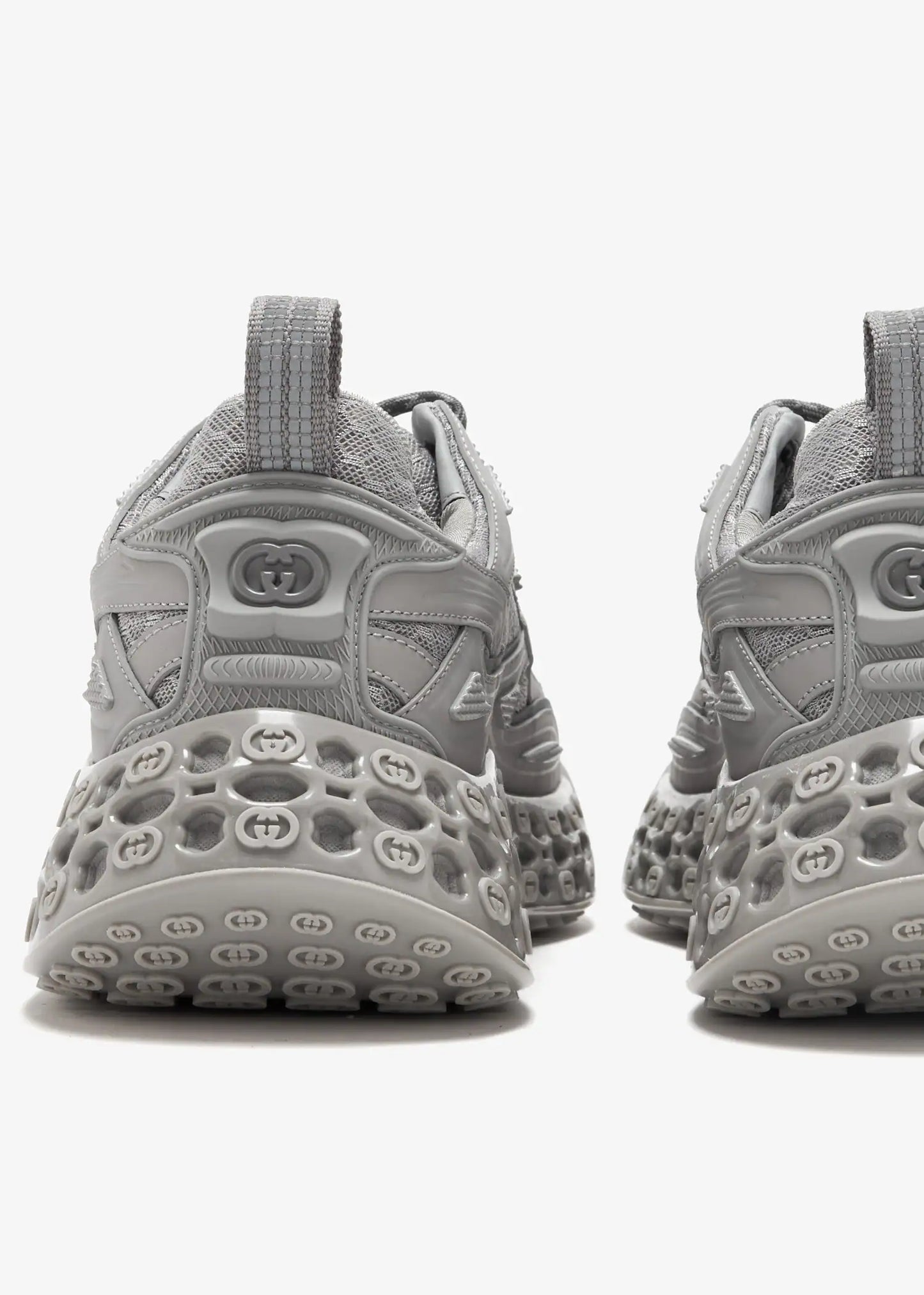 Gucci Cub3d Trainer Grey Mesh Sneakers