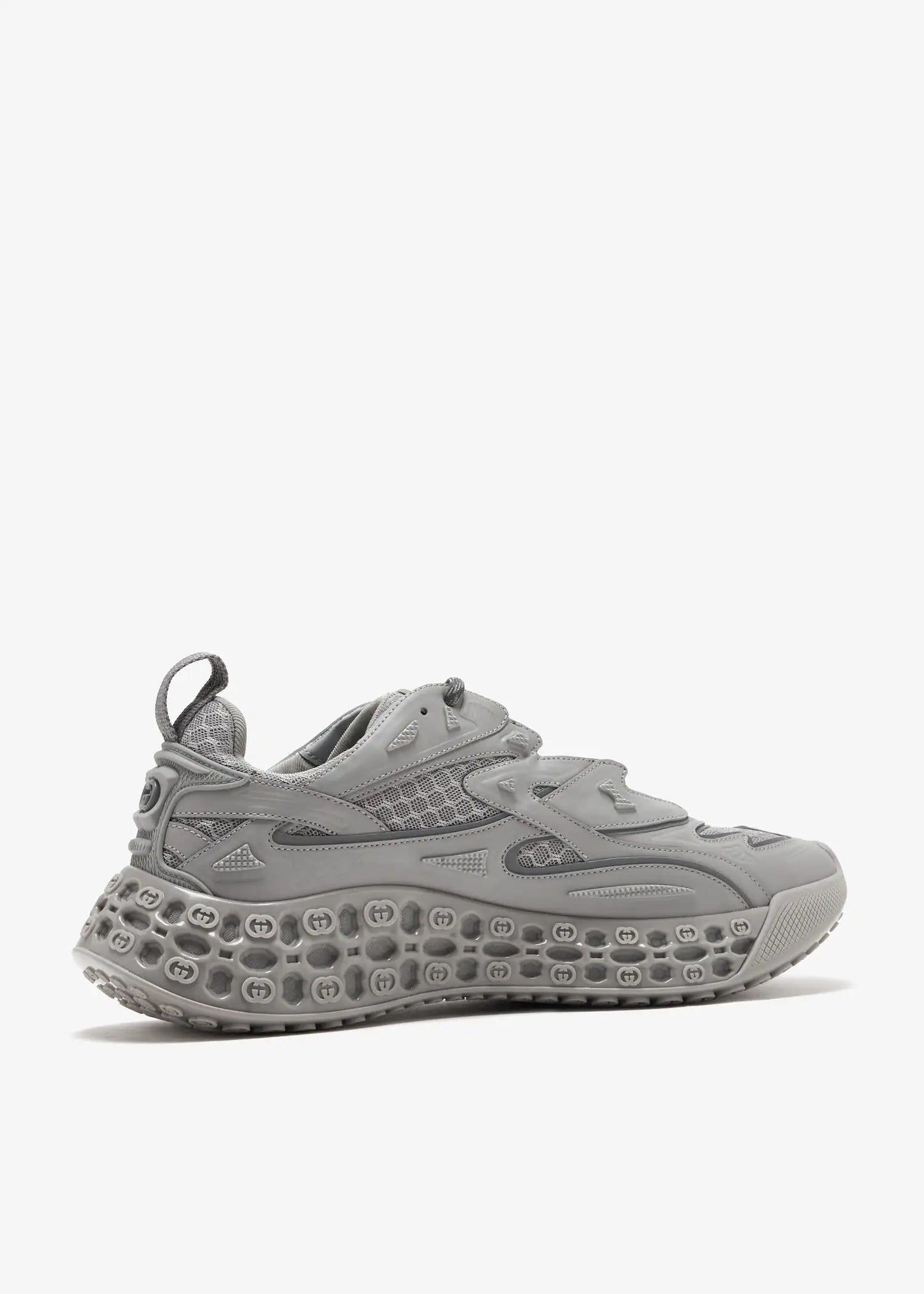 Gucci Cub3d Trainer Grey Mesh Sneakers