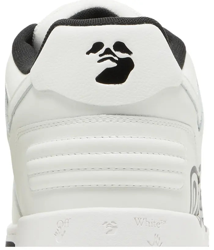 OFF-WHITE Out of Office Low 'Logo Print - White Black'