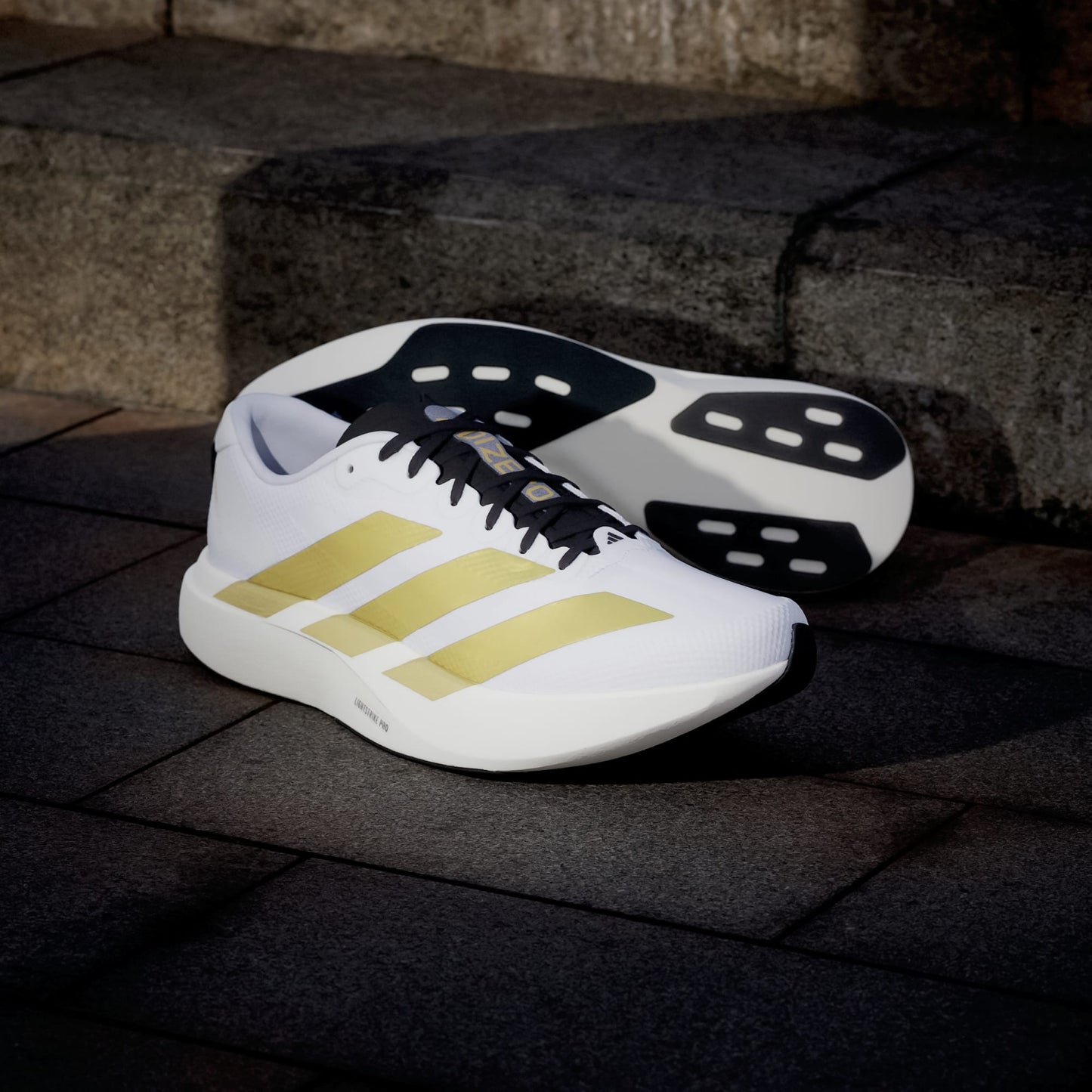 Adizero EVO SL Cloud White / Matte Gold / Core Black