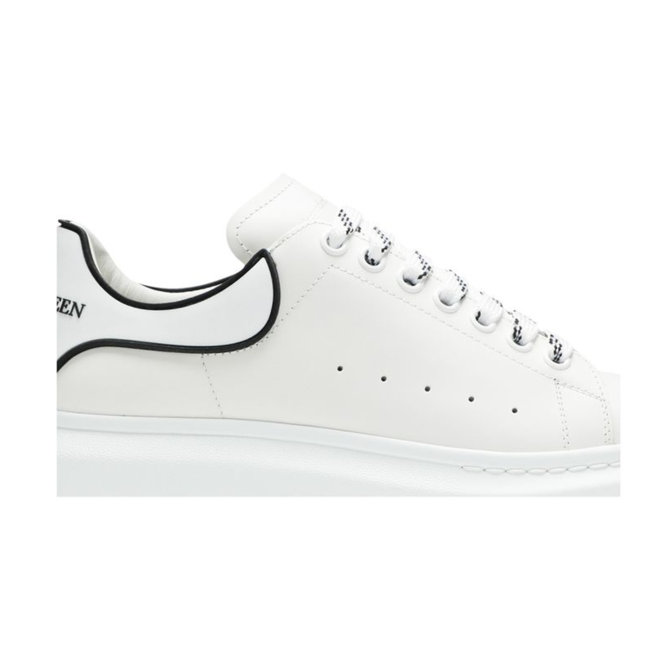 Alexander McQueen Oversized Sneaker 'New Tech Calf - White Black