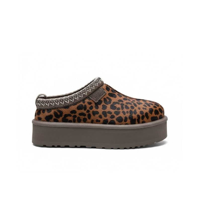 UGG Tazz Leopard Print Slipper
