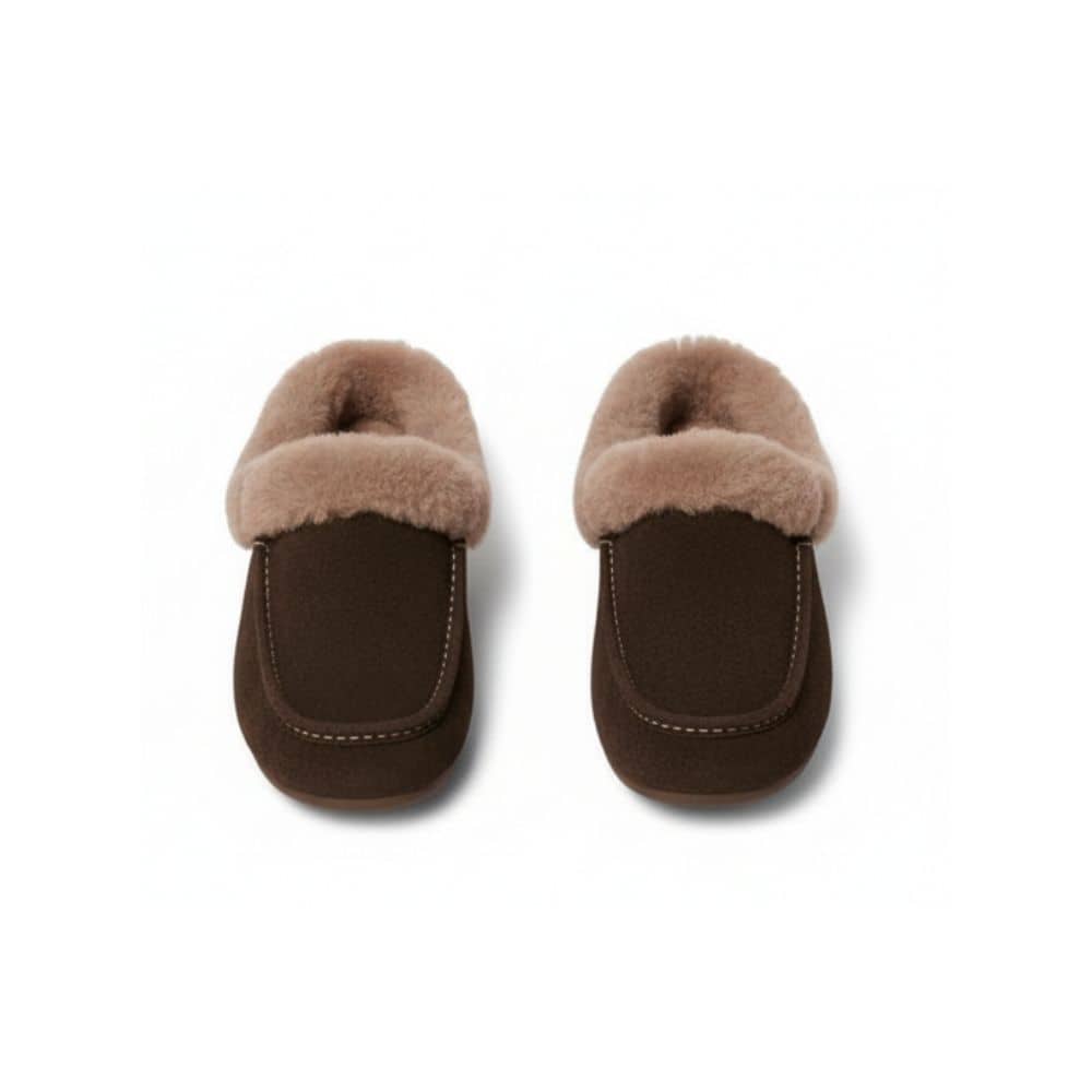 Ansley Dark Mocha Slipper