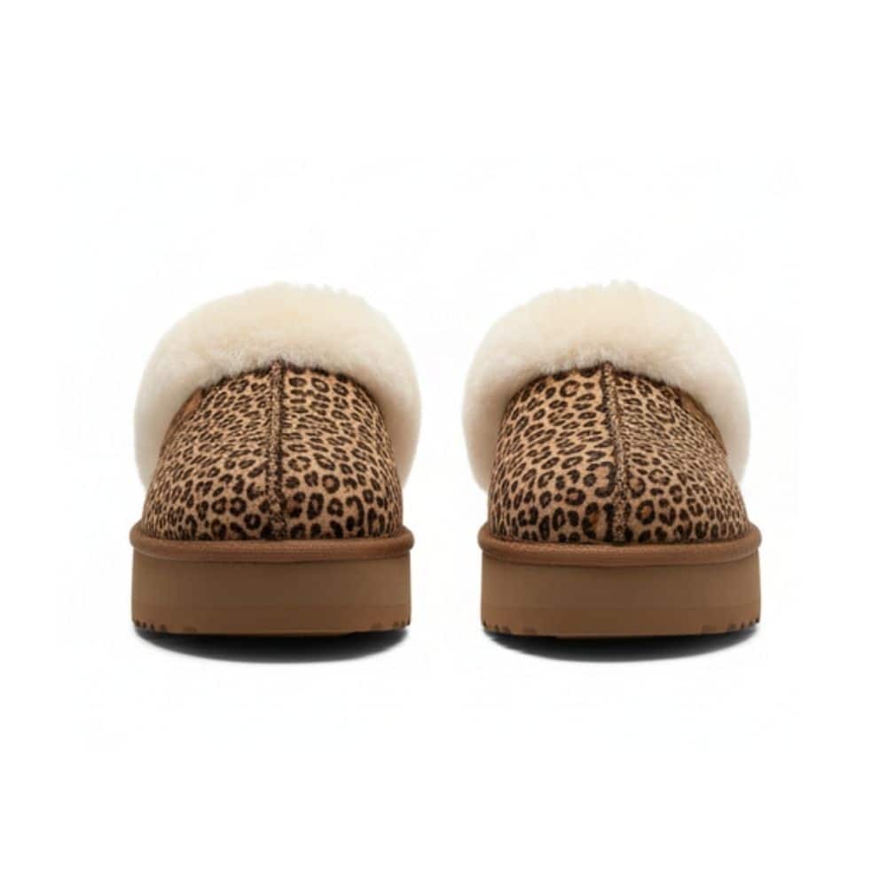 Disquette Leopard Slipper