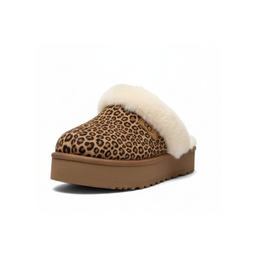 Disquette Leopard Slipper