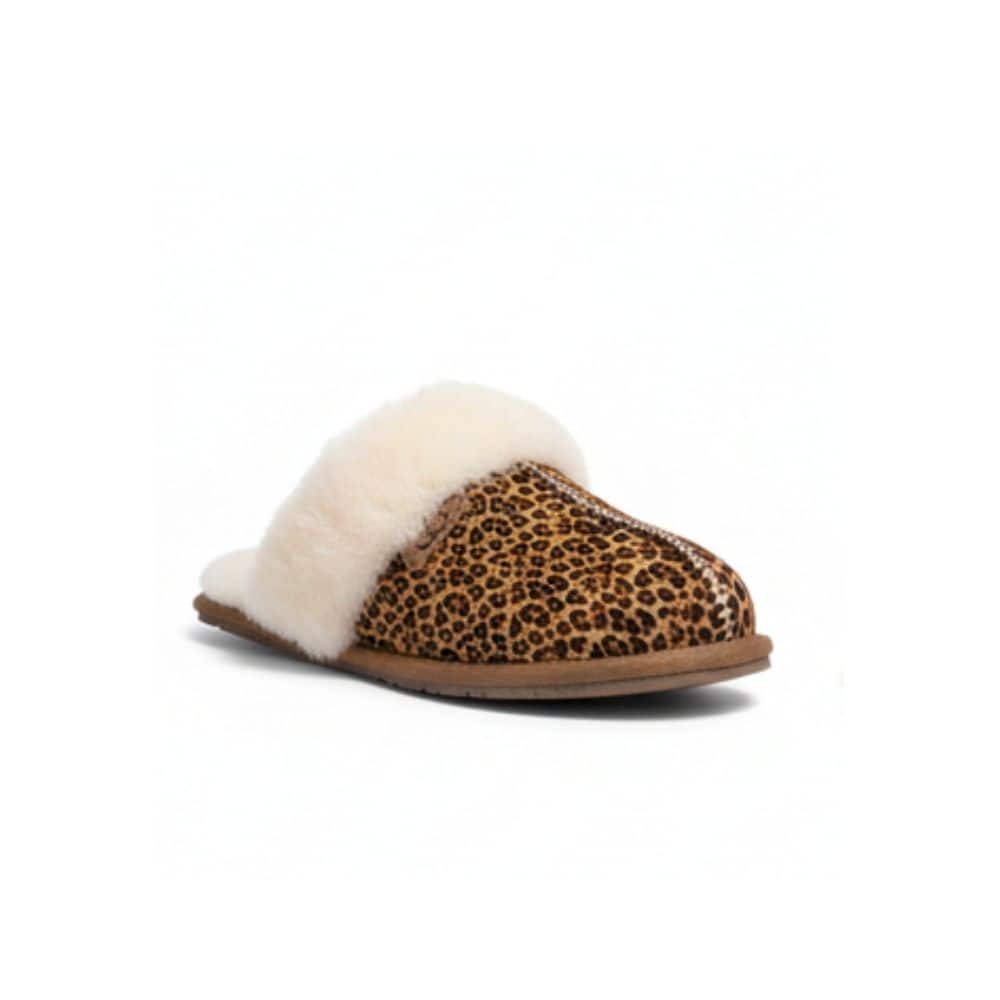 Scuffette II Snow Leopard Slipper