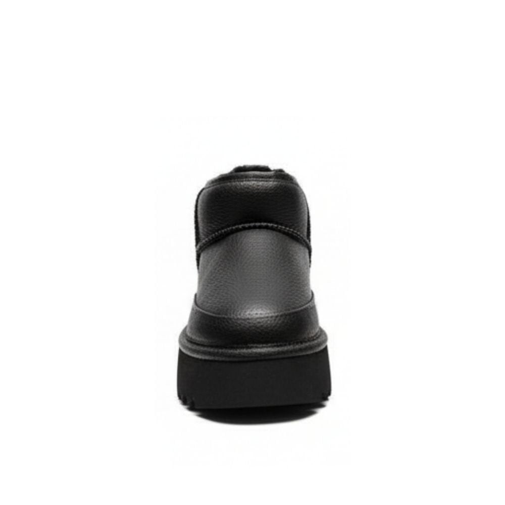 UGG Platform Zipper Ankle Black