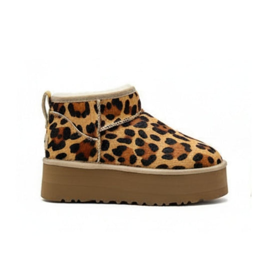 UGG Renato Garini Suede Botins Leopardo