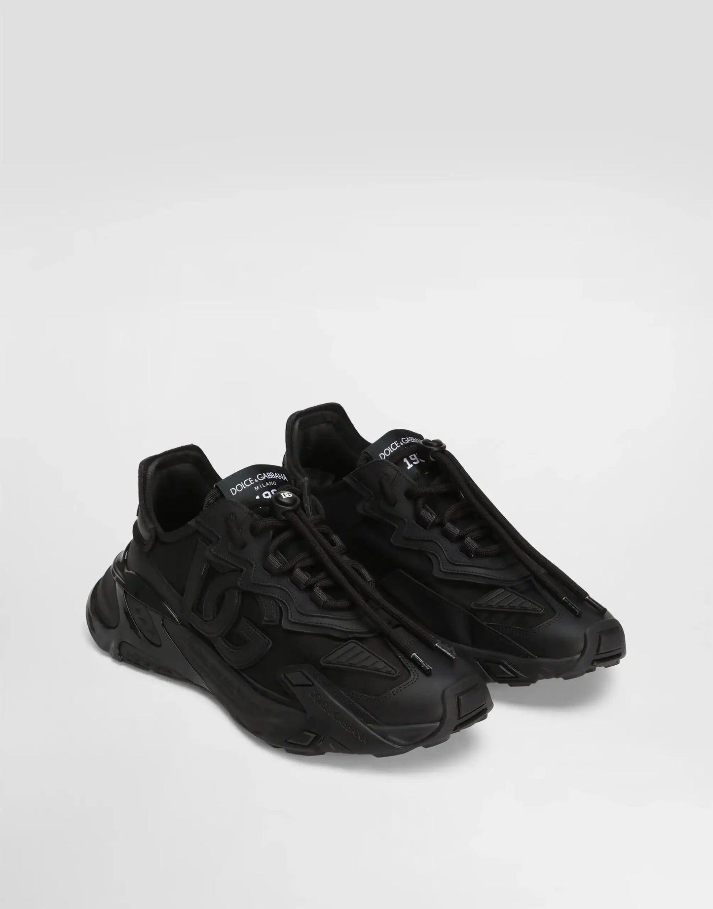 Dolce & Gabbana Day Faster Sneakers Fabric Black