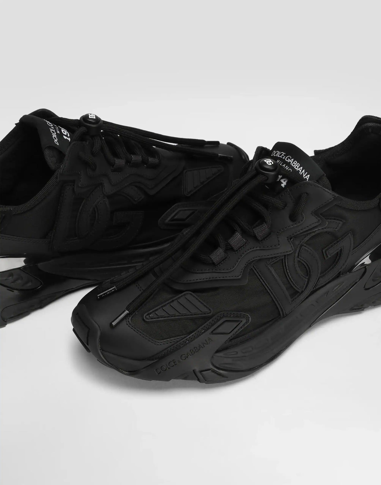Dolce & Gabbana Day Faster Sneakers Fabric Black