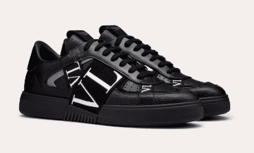 Valentino Garavani VL7N Sneaker Low Top Black White Black