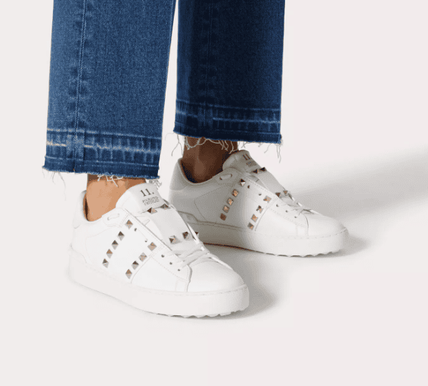 Valentino Rockstud Untitled White Gold