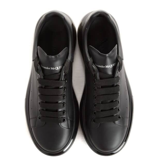 Alexander McQueen Oversized Black Shiny Sole