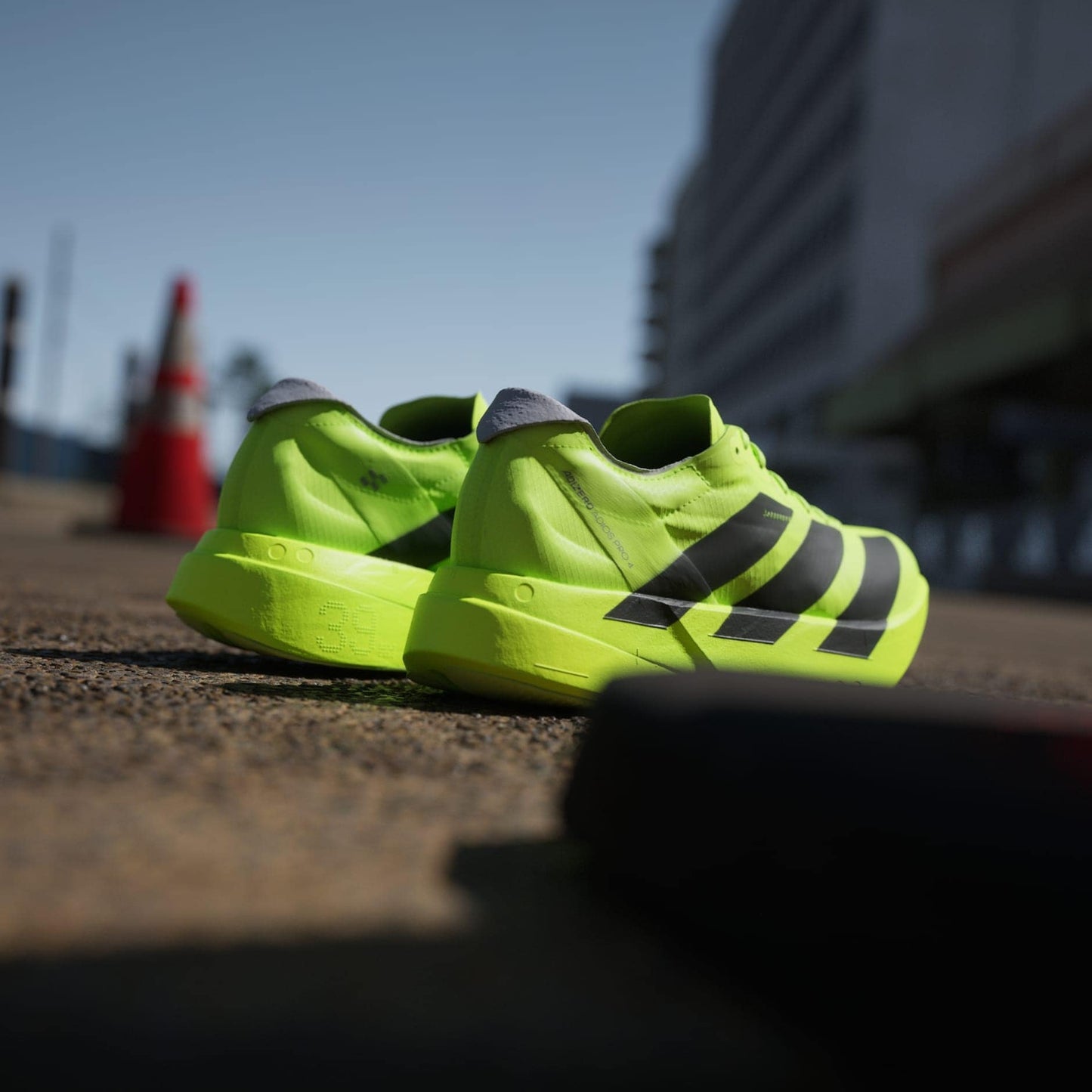 Adizero EVO SL Lucid Lemon / Core Black / Halo Silver