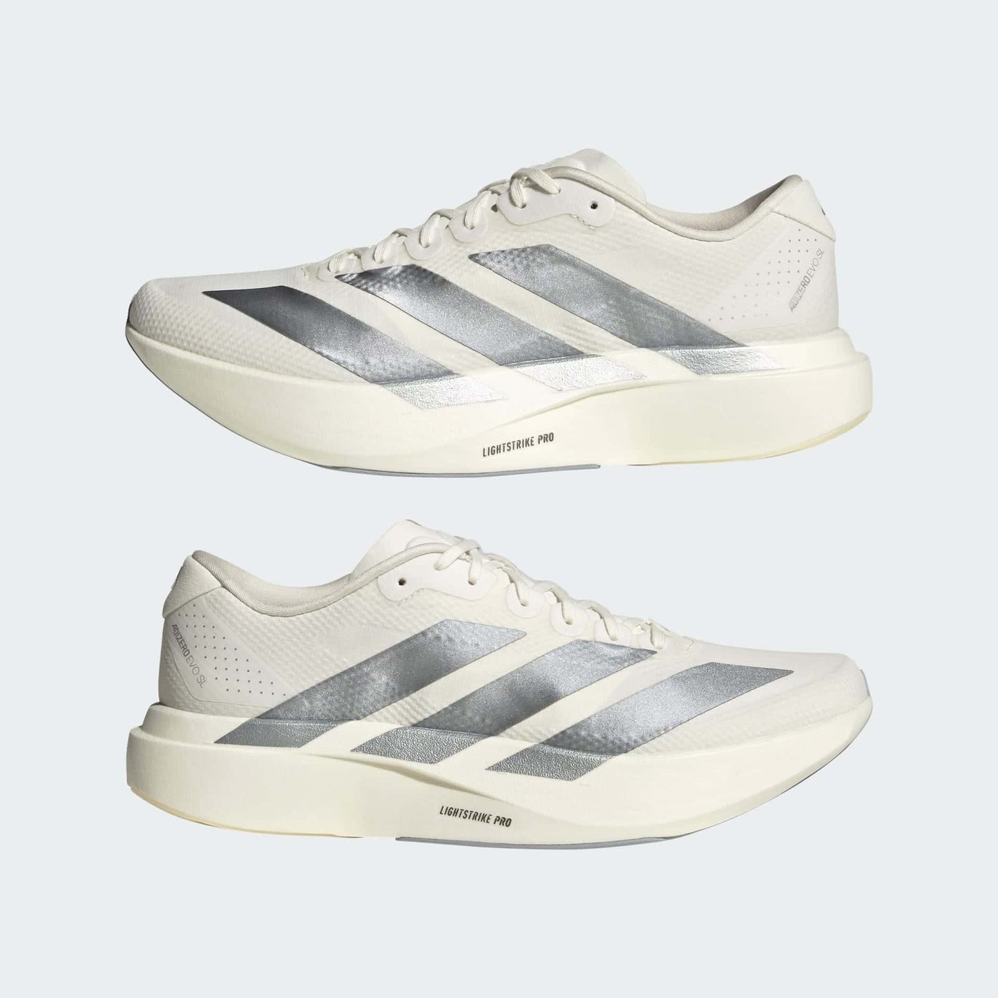 Adizero EVO SL Core White / Core White / Halo Silver