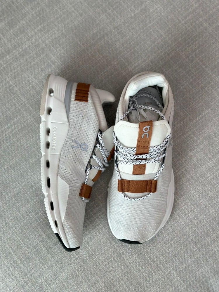 On Running Cloudnova White/ Pearl