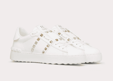 Valentino Rockstud Untitled White Gold