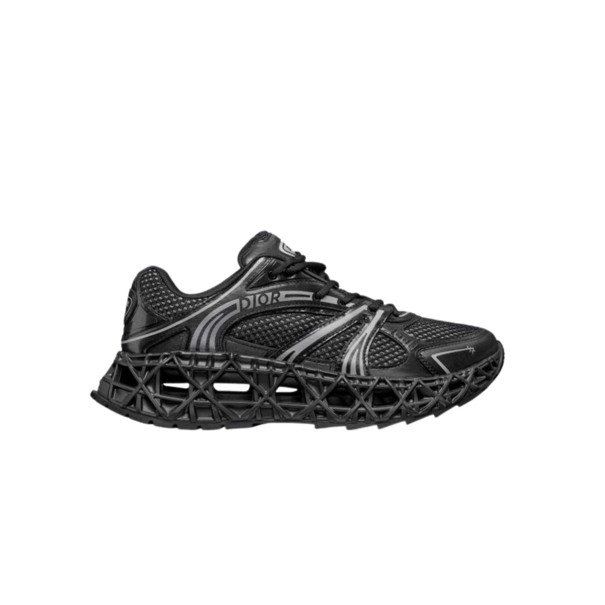 B35 NXXT Sneaker Black Technical Fabric and Black Technical Mesh