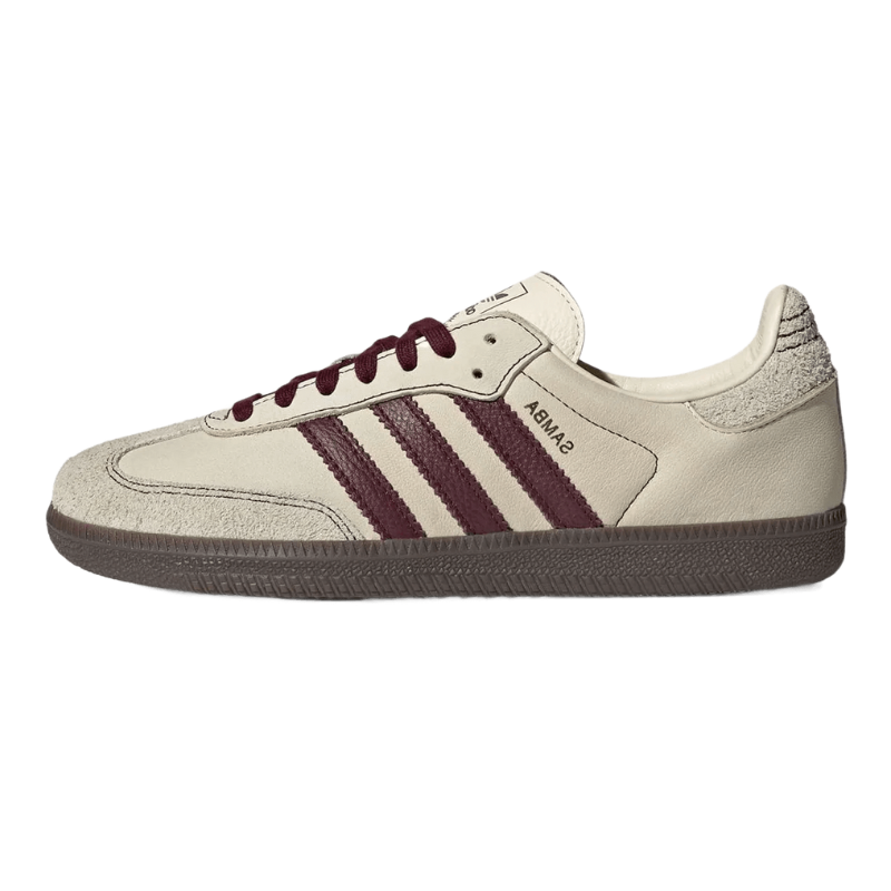 Adidas Samba OG Wonder – White Maroon