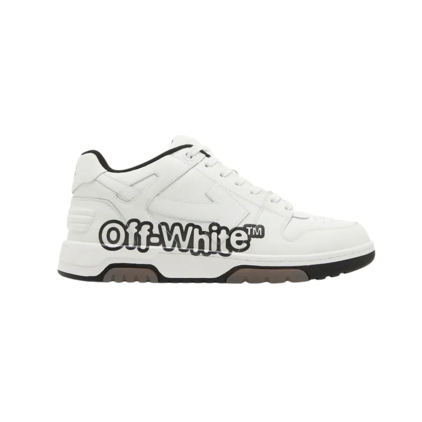 OFF-WHITE Out of Office Low 'Logo Print - White Black'