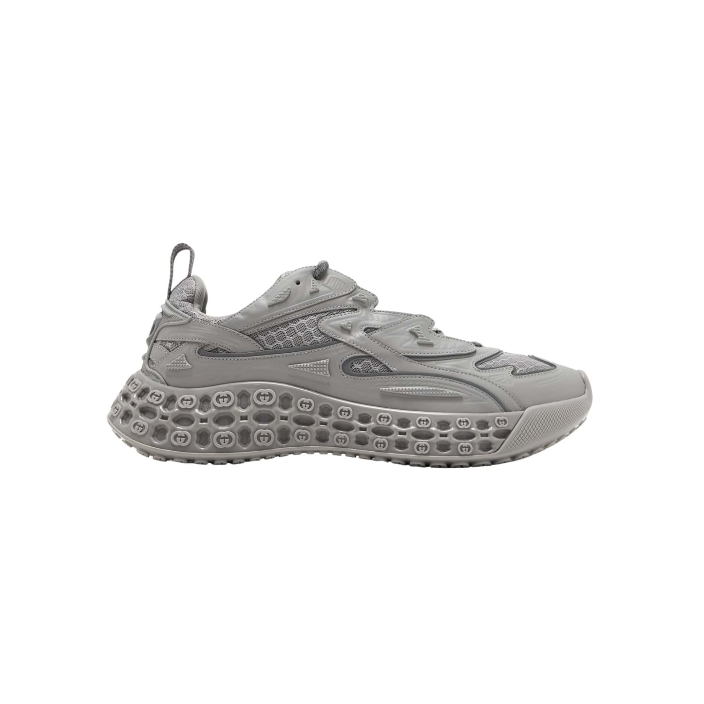 Gucci Cub3d Trainer Grey Mesh Sneakers