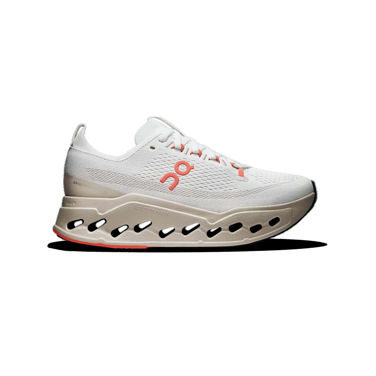 On Cloudsurfer Max - Ivory / Salmon