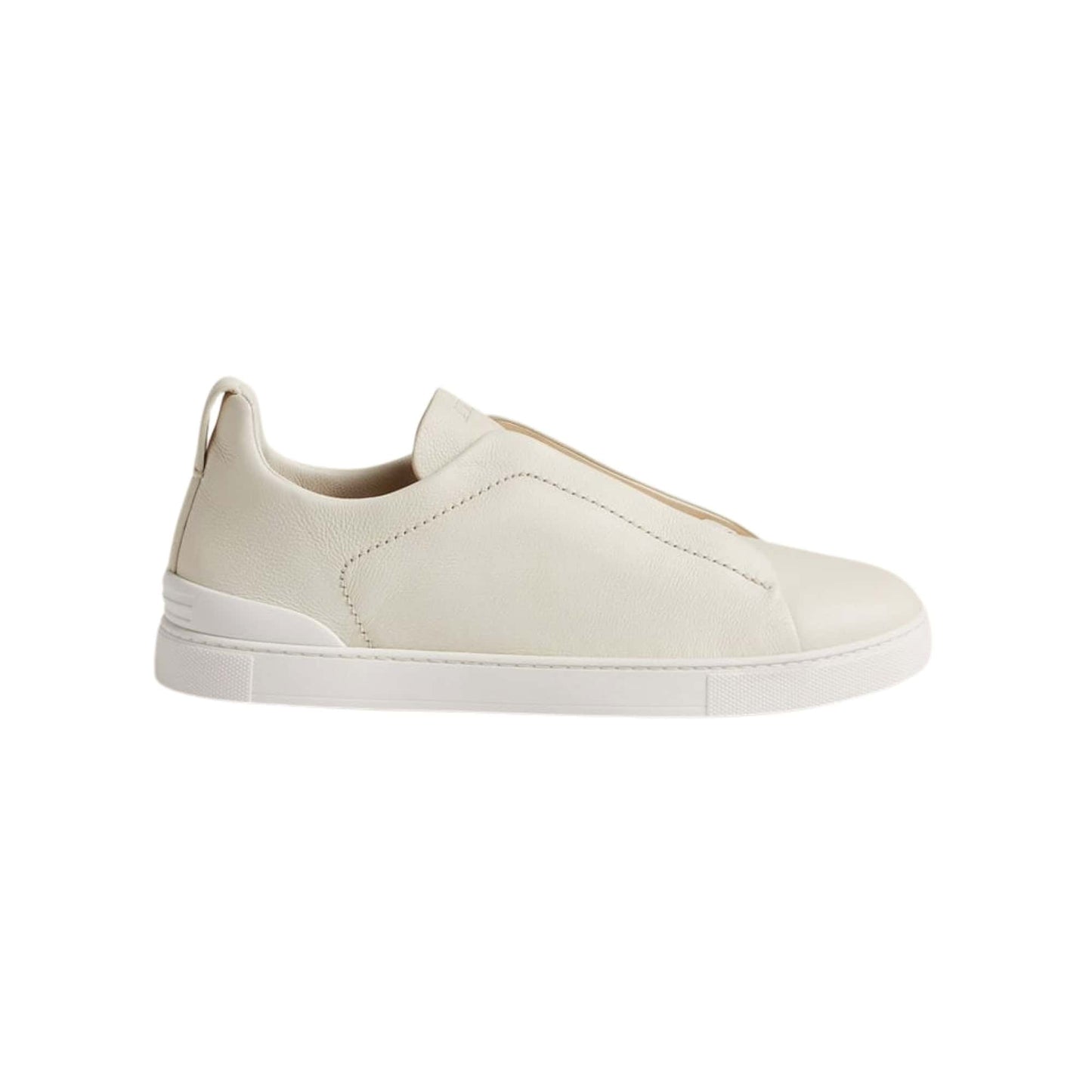 Zegna White Triple Stitch™ SECONDSKIN Sneakers