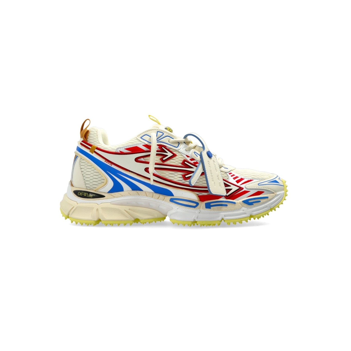 Off-White Be Right Back Suede Sneakers CREAM