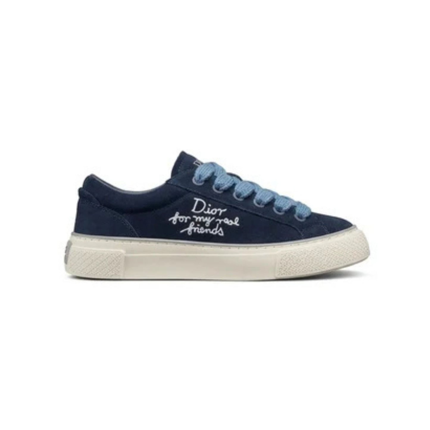 Dior B33 Low 'Dior For My Real Friends' Dark Blue Suede
