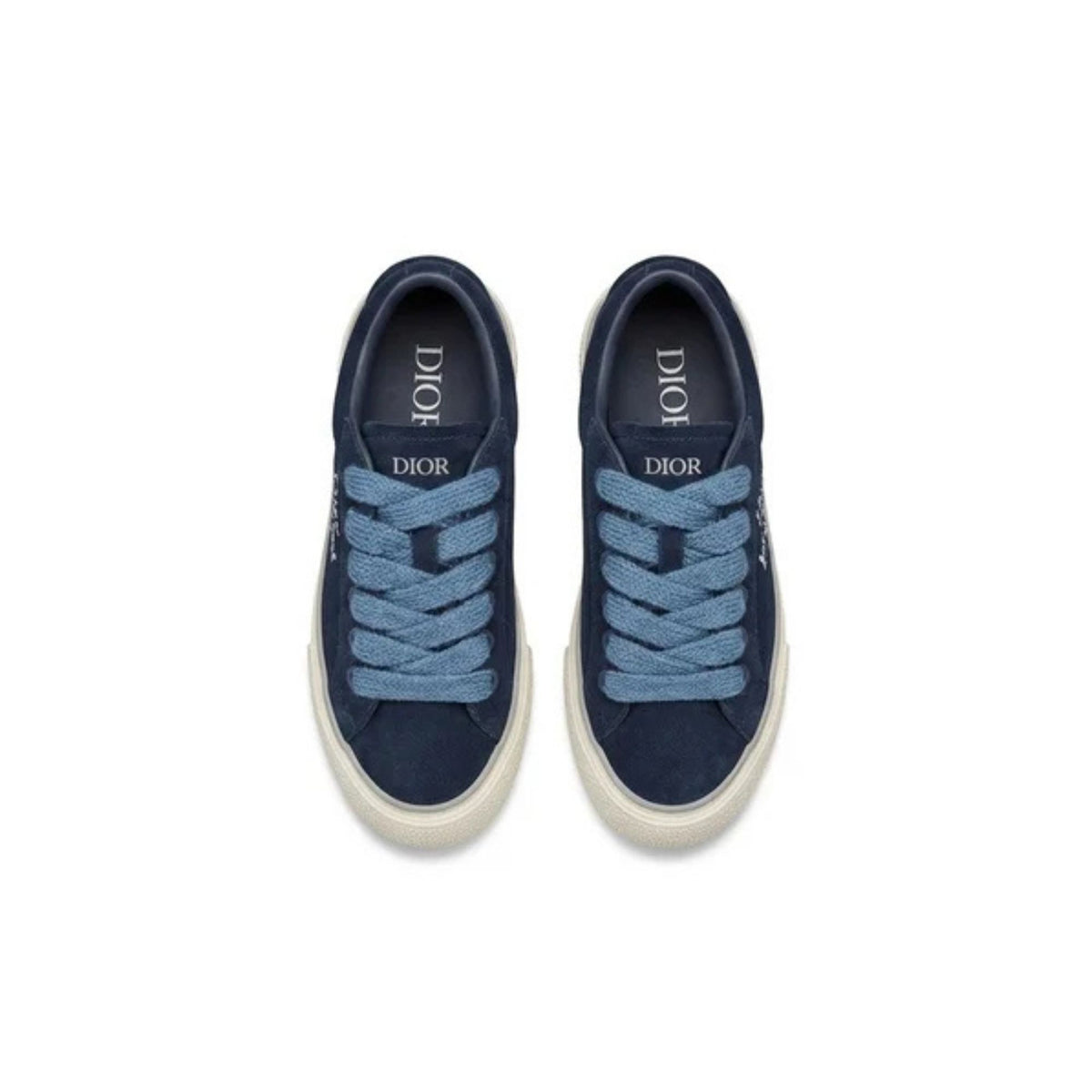 Dior B33 Low 'Dior For My Real Friends' Dark Blue Suede