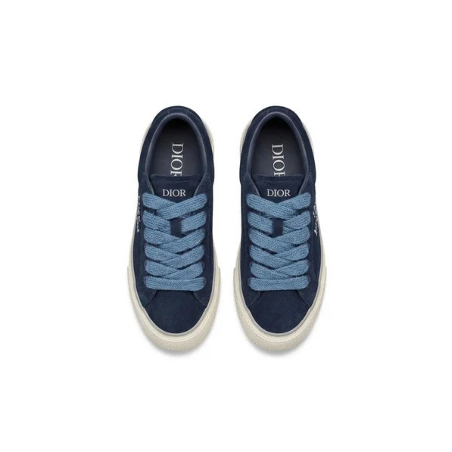 Dior B33 Low 'Dior For My Real Friends' Dark Blue Suede