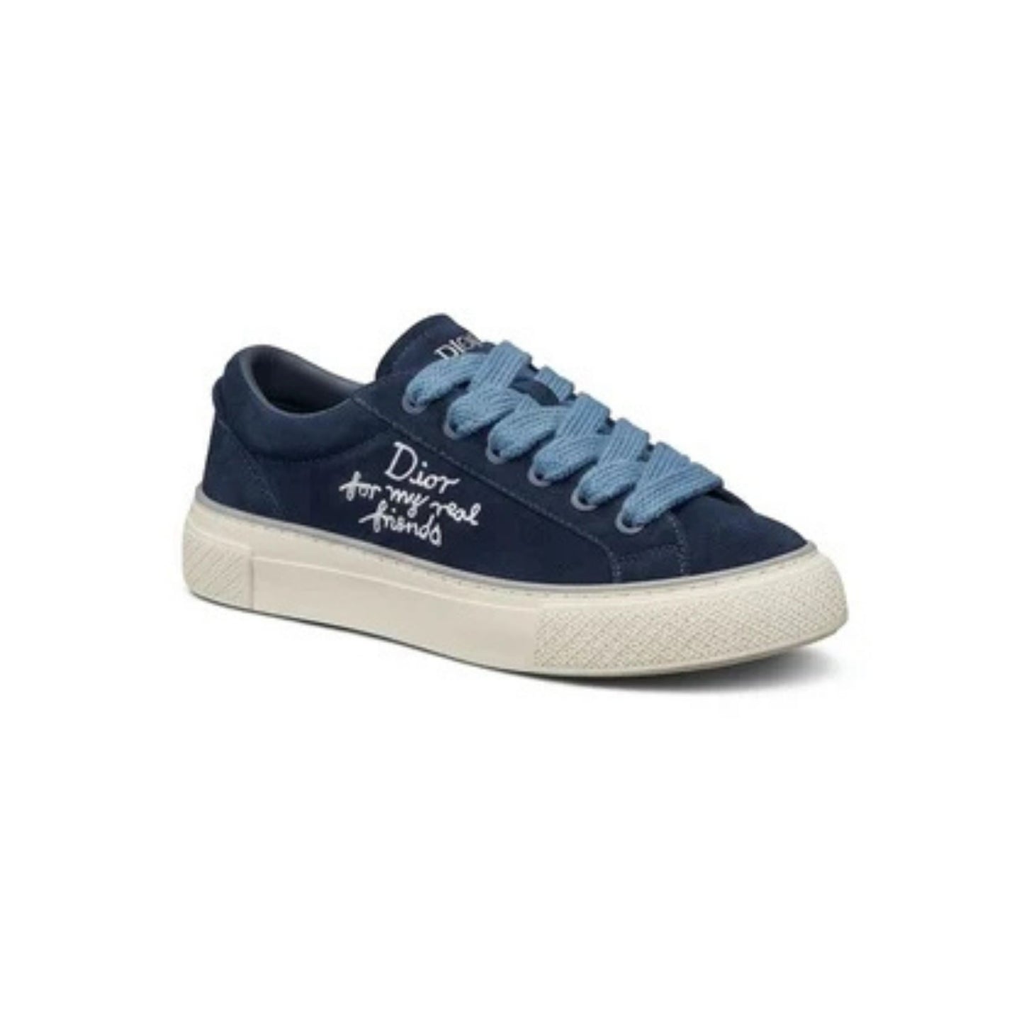 Dior B33 Low 'Dior For My Real Friends' Dark Blue Suede